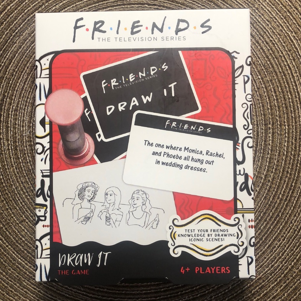 Friends TV Show Draw It Game